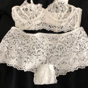 DKNY longer line bra and tap pant.